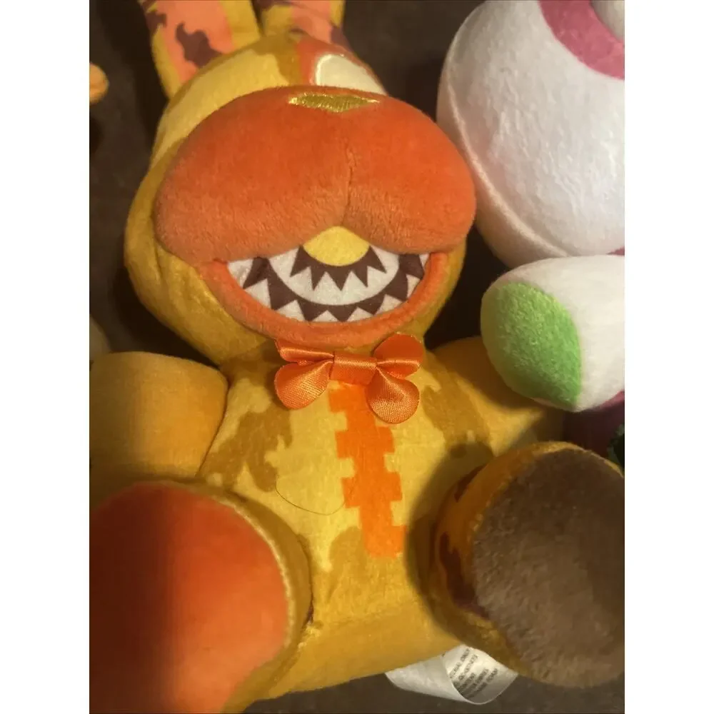 Five Lights At Freddys Lot Plush Stuffed Animals Lot Of 3 FNAF Glamrock